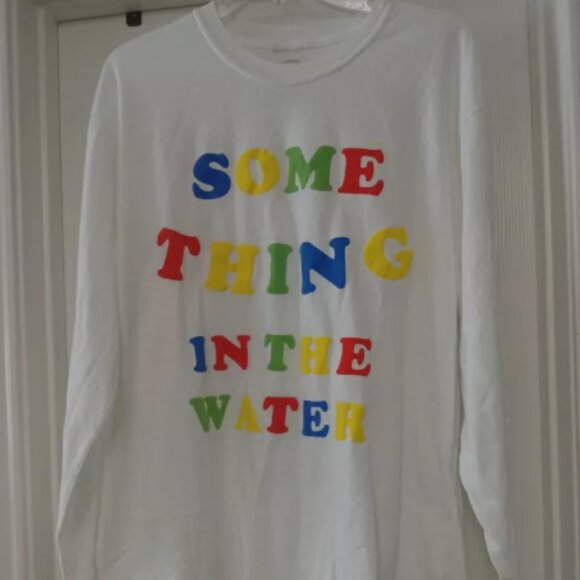 Pharrell Something In The Water Music Festival Long Sleeve T-Shirt White DC 2022